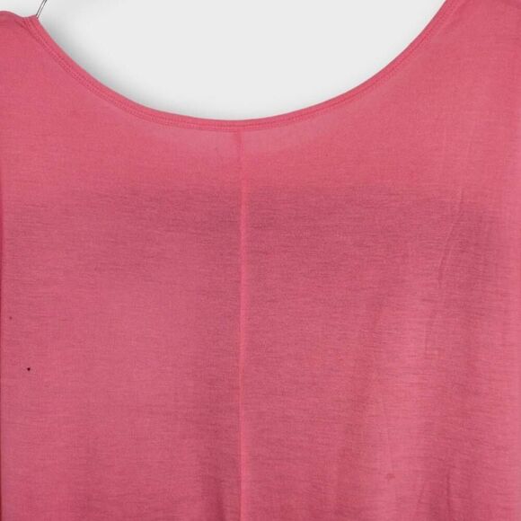 Lane Bryant Womens Tshirt Sz 18 Jet Setter Graphic Coral Sleeveless Scoop Y2K - Picture 9 of 12